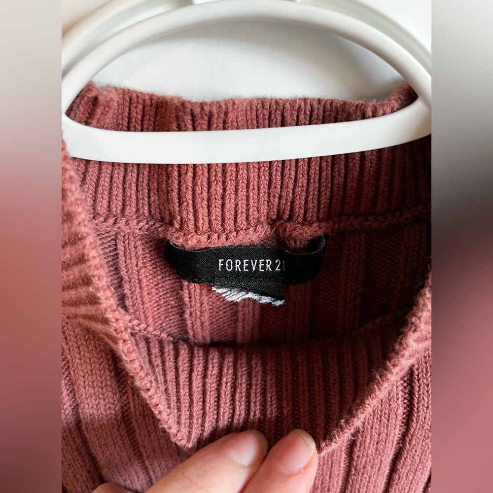 Forever 21 | Medium Ribbed Mock Neck - Picture 3 of 6